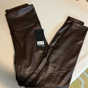 90 Degree by Reflex Leatherette leggings